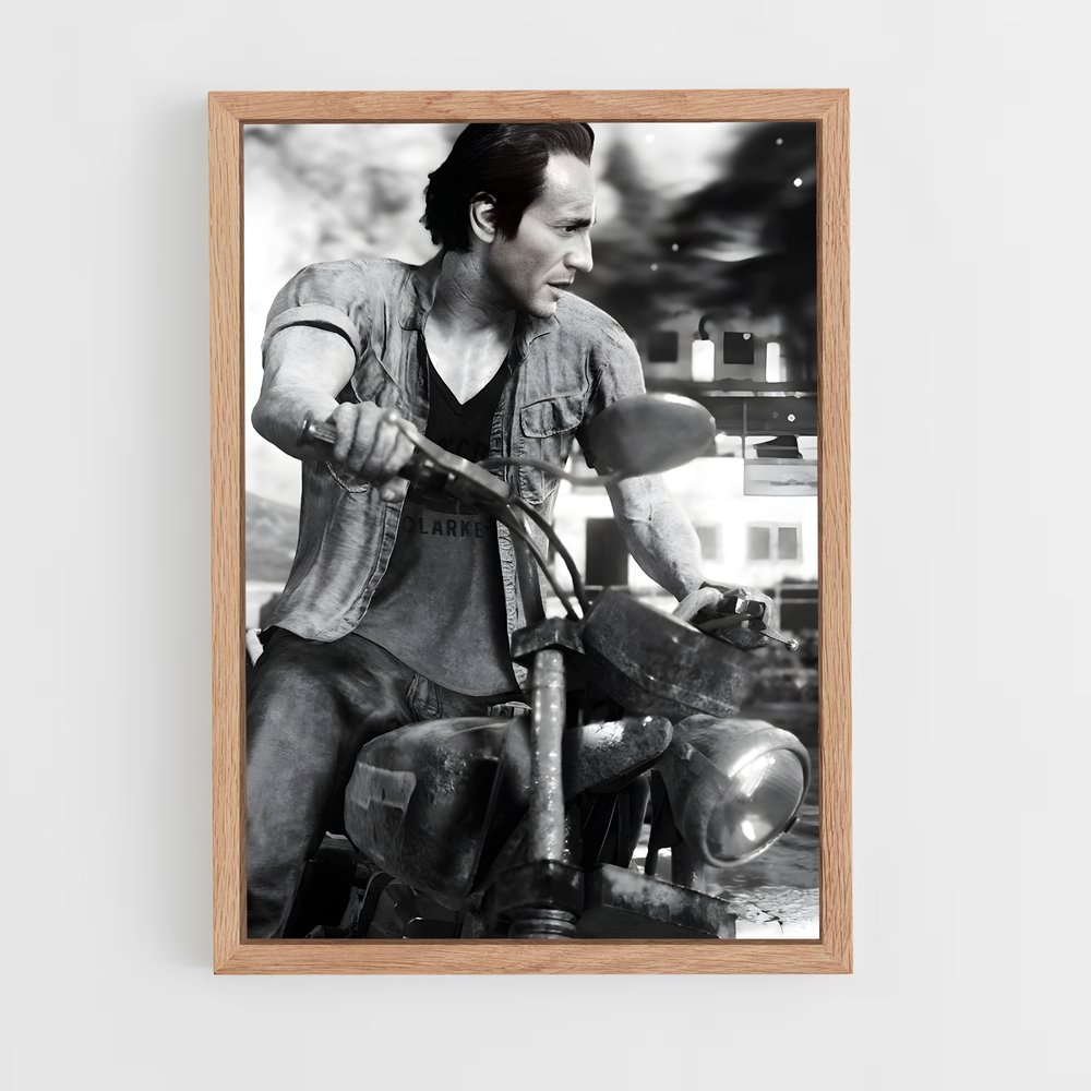 Poster Sam de drake – affiche Uncharted (vue 4)